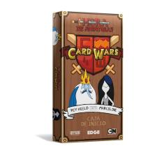 Juego de mesa hora de aventuras card wars: rey hielo vs marceline pegi 10