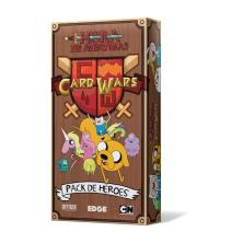 Juego de mesa hora de aventuras card wars: pack de heroes 1 pegi 10