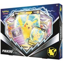 Juego de cartas pokemon tcg pikachu v box inglés