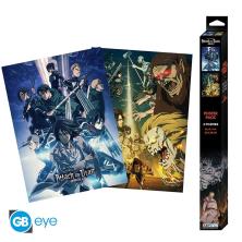 Set posters gb eye attack on titan