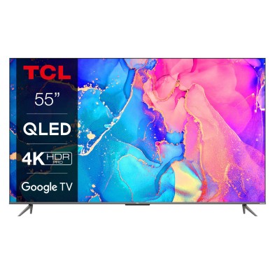 TCL C63 Series 55C631 Televisor 55" 4K Ultra HD Smart TV Wifi Plata