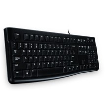 Logitech Keyboard K120 for Business teclado USB AZERTY Francés Negro
