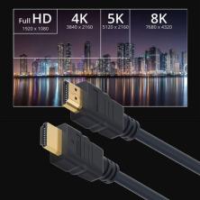CABLE EWENT EC1321 HDMI A/M - HDMI A/M 2.1 1.8M ALTA VELOCIDAD