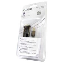 CABLE USB EWENT USB2.0 A/M - SERIE DB9 RS232 NEGRO