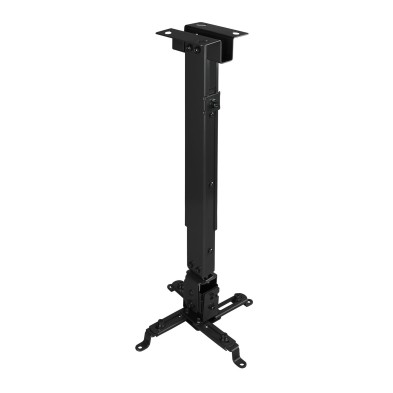 SOPORTE UNIVERSAL TooQ INCLINABLE DE TECHO PARA PROYECTOR NEGRO