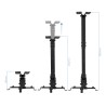 SOPORTE UNIVERSAL TOOQ PARA PROYECTOR | TECHO | 20KG | NEGRO