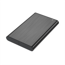 AISENS Caja Externa 2,5" ASE-2525B 9.5mm SATA a USB 3.0 USB3.1 Gen1, Negra