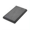 Caja Externa AISENS  2,5" ASE 2525B 9.5mm SATA a USB 3.0/USB3.1 Gen1, Negra