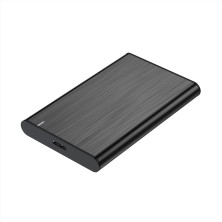 AISENS Caja Externa 2,5" ASE-2525B 9.5mm SATA a USB 3.0 USB3.1 Gen1, Negra