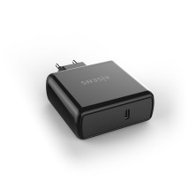 AISENS Cargador PD3.0 QC3.0 1 Puerto 1xUSB-C 60W, Negro