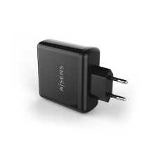 AISENS Cargador PD3.0 QC3.0 1 Puerto 1xUSB-C 60W, Negro