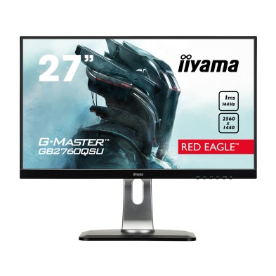 Monitor Gaming iiyama G MASTER GB2760QSU B1| 27" | QHD | HDMI | NEGRO
