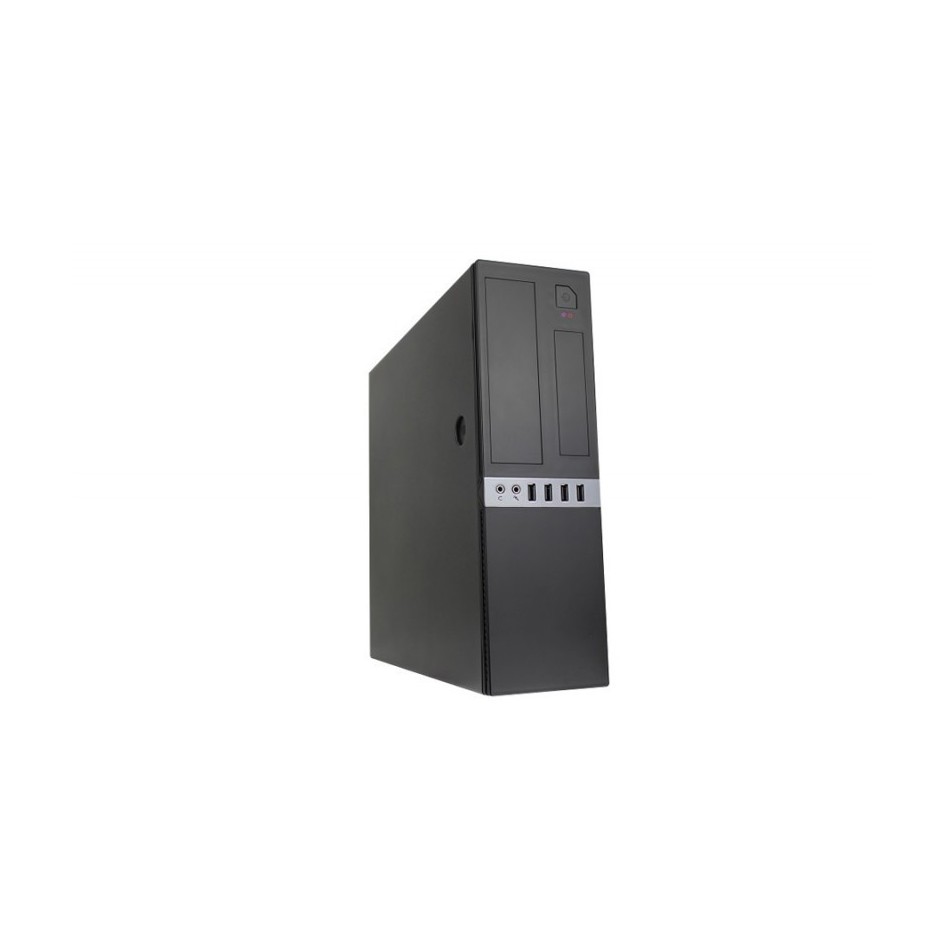 CoolBox COO-PCT450S-BZ carcasa de ordenador Perfil bajo (Slimline) Negro 300 W