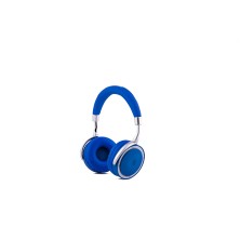 CoolBox COO-AUB-12BL auricular y casco Auriculares Inalámbrico y alámbrico Diadema Llamadas Música Bluetooth Azul, Blanco