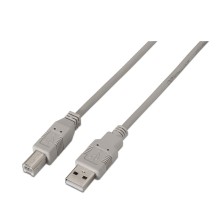AISENS A101-0001 cable USB 1 m USB 2.0 USB A USB B Beige