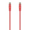 CABLE DE RED | AISENS | LATIGUILLO | RJ45 | CAT.6A | UTP | AWG24 | ROJO | 0.5M