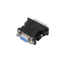 AISENS A118-0092 cambiador de género para cable DVI VGA Negro