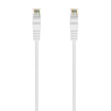 AISENS Cable de Red Latiguillo RJ45 LSZH Cat.6A 500 Mhz UTP AWG24, Blanco, 3.0M