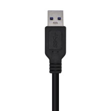 AISENS Cable USB 3.0, Tipo A M-A M, Negro, 2.0m