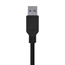 AISENS Cable USB 3.0, Tipo A M-A M, Negro, 2.0m