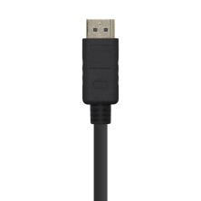 AISENS Cable Displayport V1.4 8K@60HZ, DP M-DP M, Negro, 3.0m