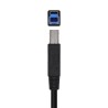 CABLE USB 3.0 | AISENS | IMPRESORA | USB A - USB B | NEGRO | 3.0M