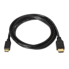 AISENS A119-0115 cable HDMI 3 m HDMI tipo A (Estándar) HDMI Type C (Mini) Negro