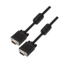 AISENS A113-0074 cable VGA 10 m VGA (D-Sub) Negro