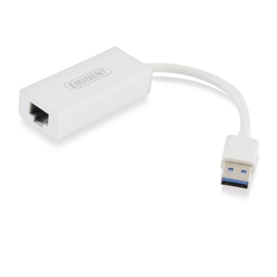 ADAPTADOR USB | EMINENT | DISPOSITIVOS | USB A - RED RJ45 | BLANCO