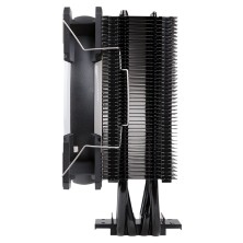 Hiditec C12 PWM ARGB Procesador Refrigerador de aire Negro 1 pieza(s)