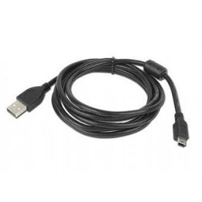 CABLE USB 2.0 | GEMBIRD | DISPOSITIVOS | USB A - MINI USB B | NEGRO | 1.8M