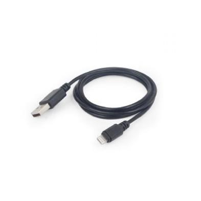 CABLE USB 2.0 | GEMBIRD | DISPOSITIVOS | USB A - MICRO USB B | LIGHTNING | NEGRO | 1M