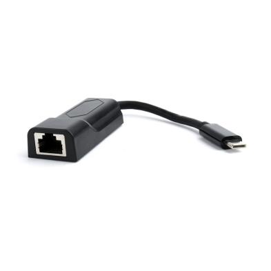 CABLE ADAPTADOR GEMBIRD USB C A ETHERNET - Negro