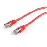 CABLE RED | GEMBIRD | RJ45 | CAT6 | AWG 26 | ROJO | 0.5M