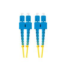 LATIGUILLO FIBRA 10M LANBERG MONO SC/UPC-SC/UPC DUPLEX G657A1 LSZH AMARILLO