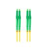 LATIGUILLO FIBRA 2M LANBERG MONO LC/APC-LC/UPC DUPLEX G657A1 LSZH AMARILLO