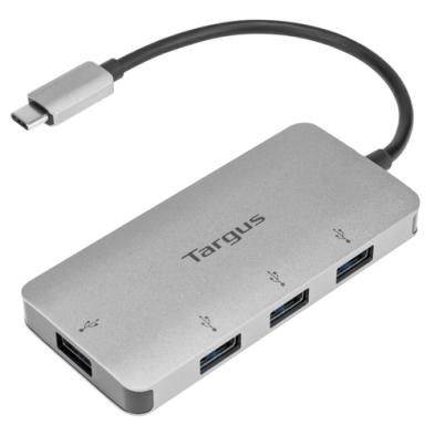 ADAPTADOR USB | TARGUS | HUB DE INTERFAZ | USB 3.2 GEN 1 (3.1 GEN 1) | 5000 MBIT/S | PLATA