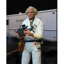 Ultimate doc brown (1985) figura 18 cm back to the future scale action figure