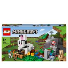 LEGO Minecraft 21181 El Rancho-Conejo, Set de Construcción con Animales
