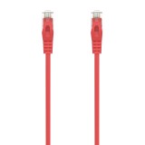 AISENS Cable de Red Latiguillo RJ45 LSZH Cat.6A 500 Mhz UTP Awg24, Rojo, 25CM
