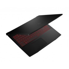 MSI LAPTOP KATANA GF66 12UC-820XES BLACK i7-12650H Portátil 39,6 cm (15.6") Full HD Intel® Core™ i7 DDR4-SDRAM NVIDIA GeForce