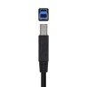 Cable USB 3 0 Impresora AISENS  Tipo A/M-B/M, Negro, 2.0m