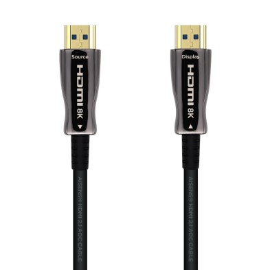 Cable HDMI 2.1 AISENS | HDMI Tipo A (Estándar) M/M | Negro | 15 M