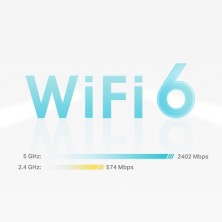 TP-Link AX3000 Doble banda (2,4 GHz 5 GHz) Wi-Fi 6 (802.11ax) Blanco 3 Interno