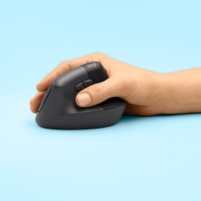 Logitech Lift ratón mano derecha RF Wireless + Bluetooth Óptico 4000 DPI