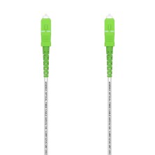 AISENS A152-0498 cable de fibra optica 10 m SC APC G.657.A2 Blanco