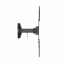 AISENS Soporte ECO giratorio, inclinable para monitor TV 30kg (2 Pivotes) de 32-55, Negro