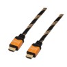 Cable HDMI AISENS | HDMI tipo A (Estándar) | 5M | Negro, Naranja