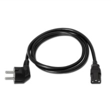 AISENS A132-0169 cable de transmisión Negro 5 m CEE7 7 C13 acoplador