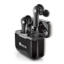 NGS ARTICA BLOOM Auriculares Alámbrico Dentro de oído Llamadas Música Bluetooth Negro